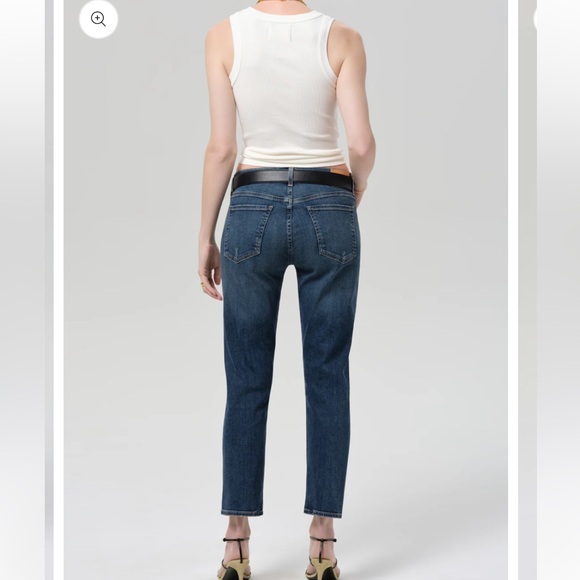 Citizens of Humanity Emerson Slim Boyfriend 27" In Long Weekend. Waist 28. - Picture 2 of 15